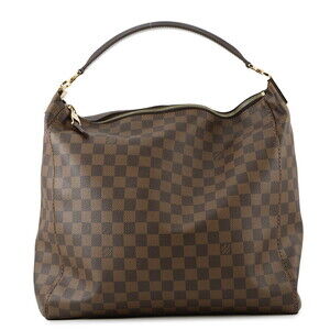 Louis Vuitton Damier Ebene Brown Portobello Shoulder Bag